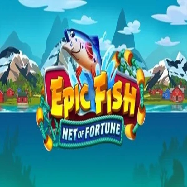 Epic Fish Net of Fortune slot logo by Quickspin at SpinStar CasinoEpic Fish Net of Fortune