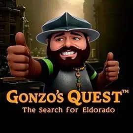 Gonzo's Quest slot logo by NetEnt at SpinStar CasinoGonzo's Quest
