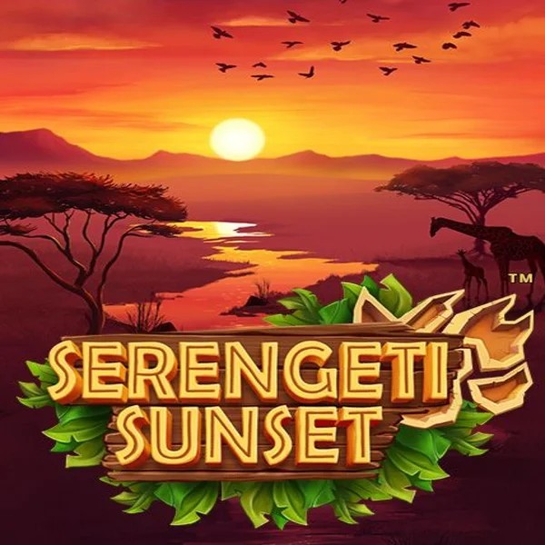 Serengeti Sunset slot logo by Skywind Group at SpinStar Casino